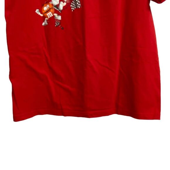 NASCAR Kyle Busch M&Ms 2011 Graphic T-Shirt Size XL Chase Authentics Red Cotton - Picture 3 of 9